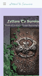 Mobile Screenshot of letterstosurvivors.com